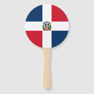 Dominican Republic Flag Hand Fan