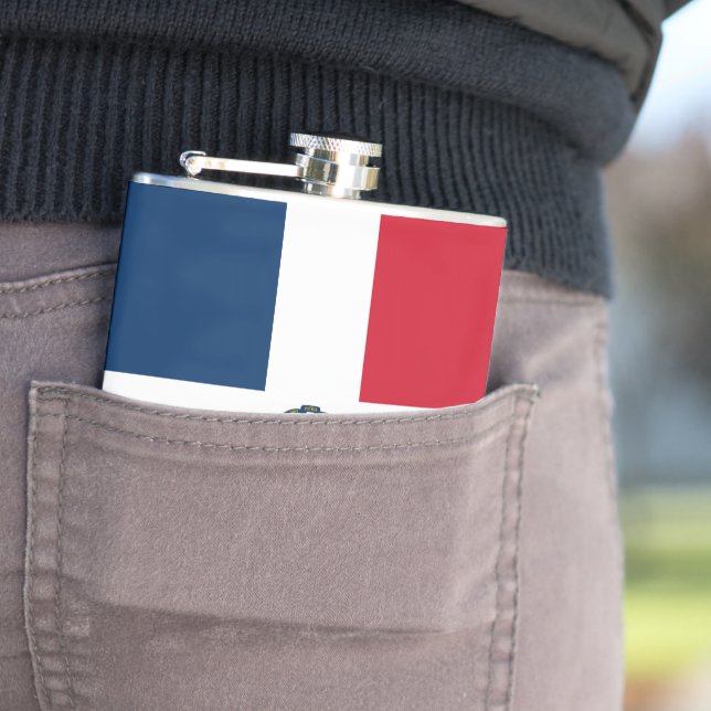 Dominican Republic flag Hip Flask (In Situ)