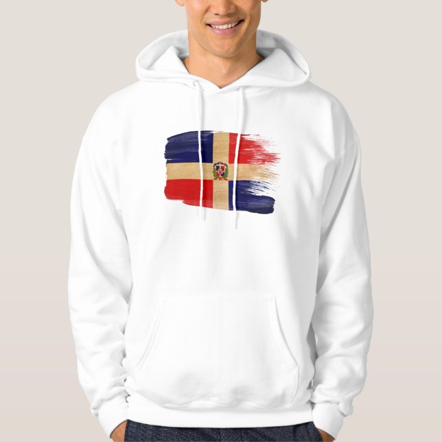 Dominican Republic Flag Hoodie (Front)