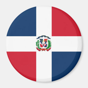 Dominican Republic flag Magnet