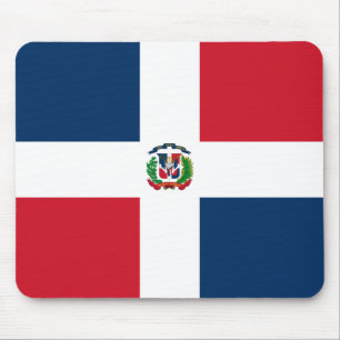 Dominican Republic Flag Mouse Pad