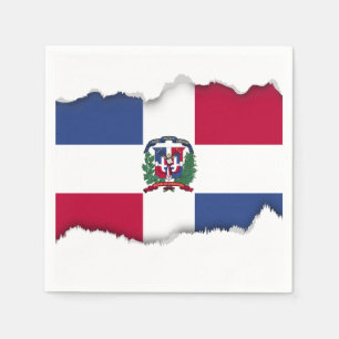 Dominican Republic Flag Napkin