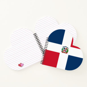 Dominican Republic flag Notebook