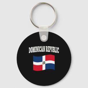 Dominican Republic Flag Sport Competition Vacation Key Ring