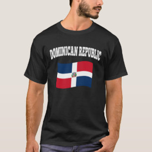 DOMINICAN REPUBLIC Flag Sport Competition Vacation T-Shirt