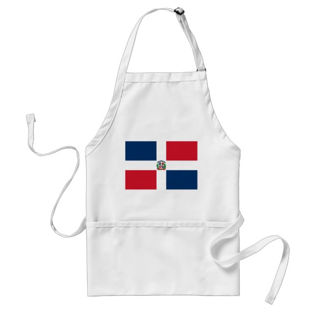 Dominican Republic Flag Standard Apron (Front)