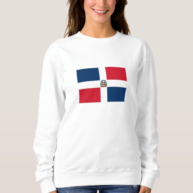 Dominican Republic Flag Sweatshirt (Front)