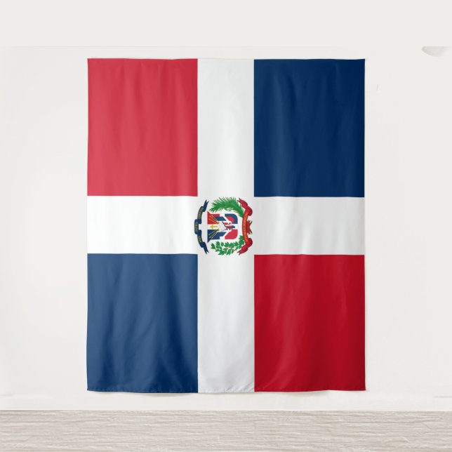 Dominican Republic flag Tapestry (Front)