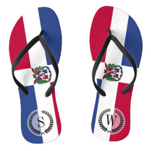 Dominican Republic Flag Thongs