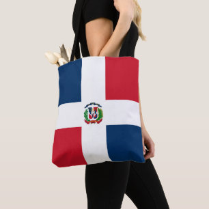 Dominican Republic flag Tote Bag