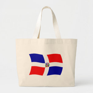 Dominican Republic Flag Tote Bag