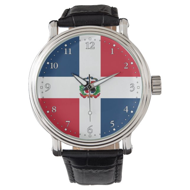 Dominican Republic Flag Watch (Front)
