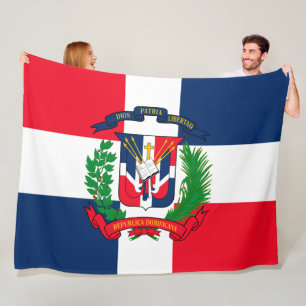 Dominican Republic Fleece Blanket
