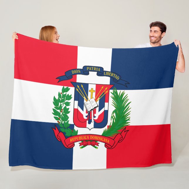Dominican Republic Fleece Blanket (In Situ)
