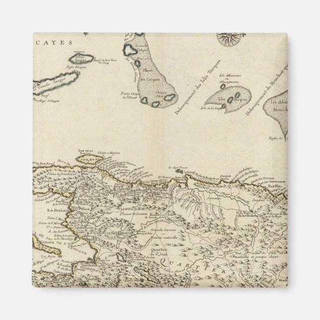 Dominican Republic, Haiti, West Indies Magnet (Front)