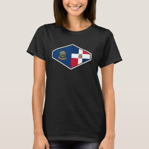 Dominican Republic Heritage Idaho Pride T-Shirt
