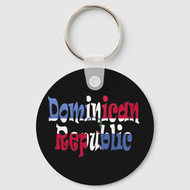 Dominican Republic Key Ring (Front)