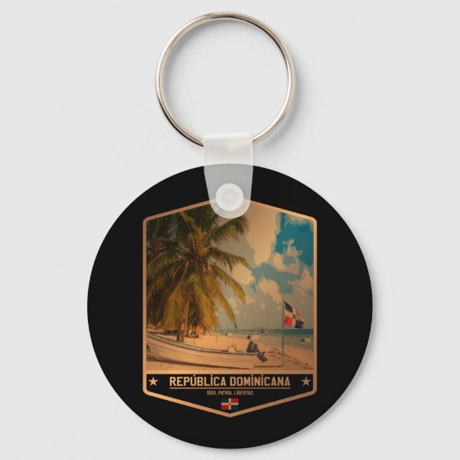 Dominican Republic Key Ring (Front)