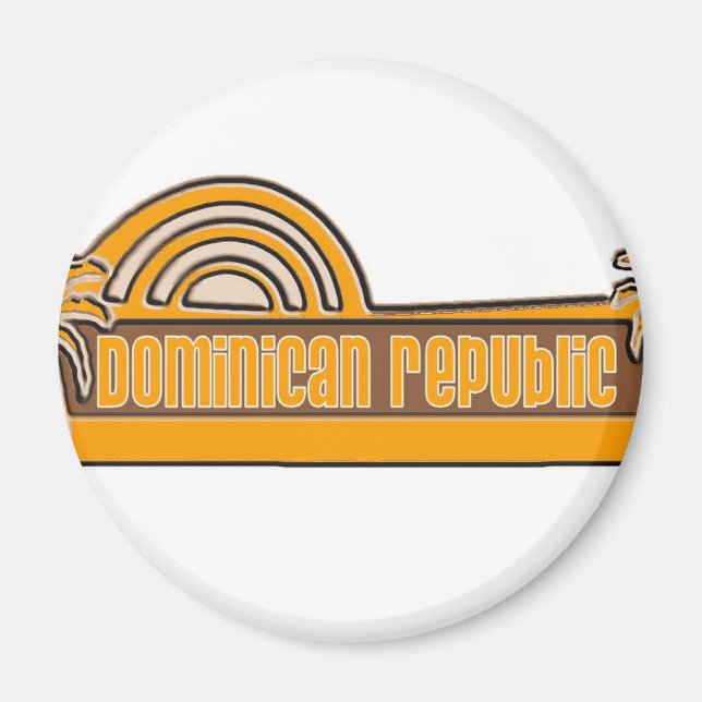 Dominican Republic Magnet (Front)