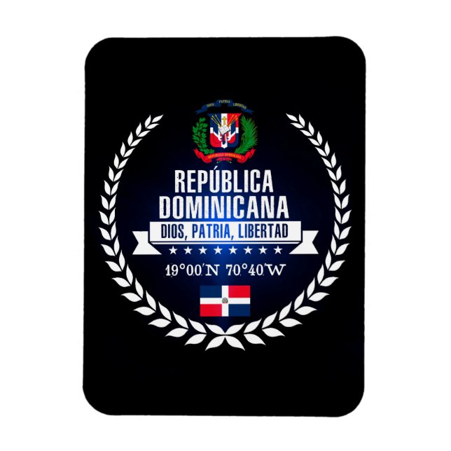 Dominican Republic Magnet (Vertical)