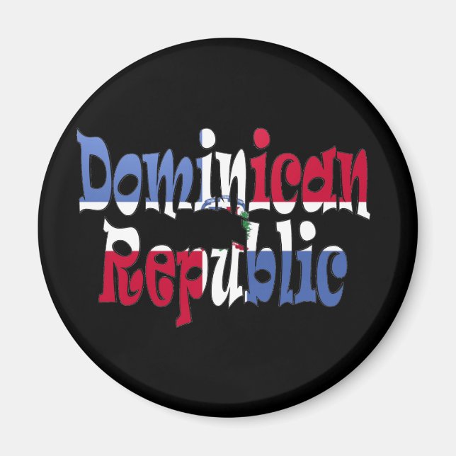 Dominican Republic Magnet (Front)