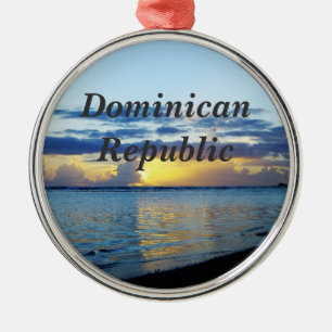 Dominican Republic Metal Tree Decoration