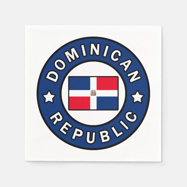 Dominican Republic Napkin (Front)