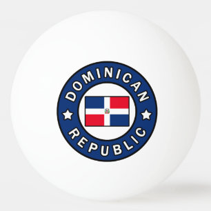 Dominican Republic Ping Pong Ball