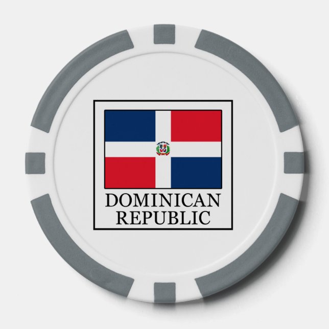 Dominican Republic Poker Chips (Front)