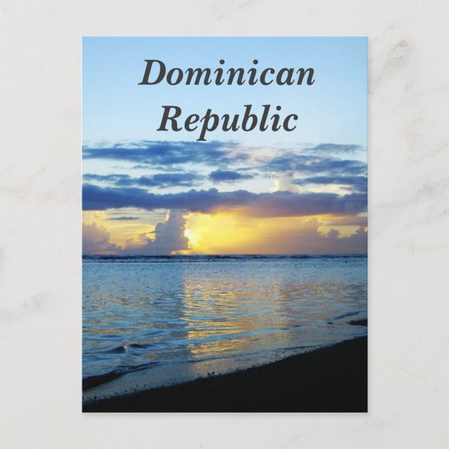 Dominican Republic Postcard (Front)