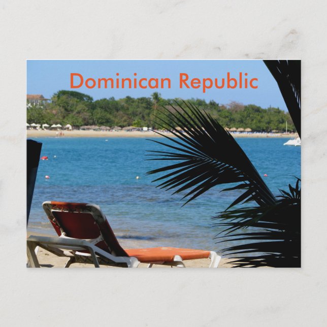 Dominican Republic postcard (Front)