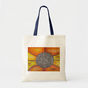 Dominican Republic Primitive Fine Art Tote Bag