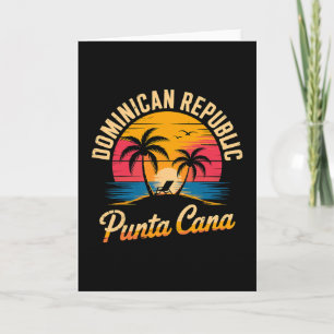 Dominican Republic Punta Cana Vacation Card