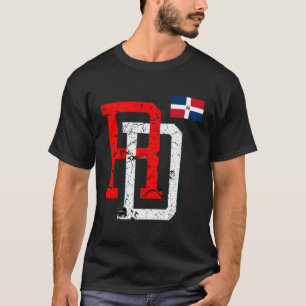 Dominican Republic Rd Flag Pride Dominican T-Shirt