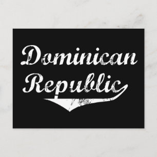 Dominican Republic Revolution Style Postcard