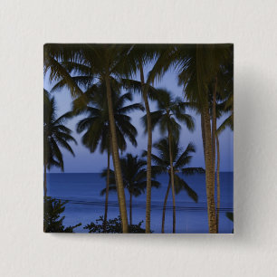 Dominican Republic, Samana Peninsula, Las 15 Cm Square Badge