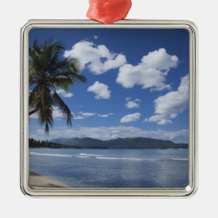 Dominican Republic, Samana Peninsula, Las 4 Metal Ornament
