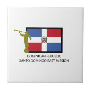 DOMINICAN REPUBLIC SANTO DOMINGO EAST MISSION LDS TILE