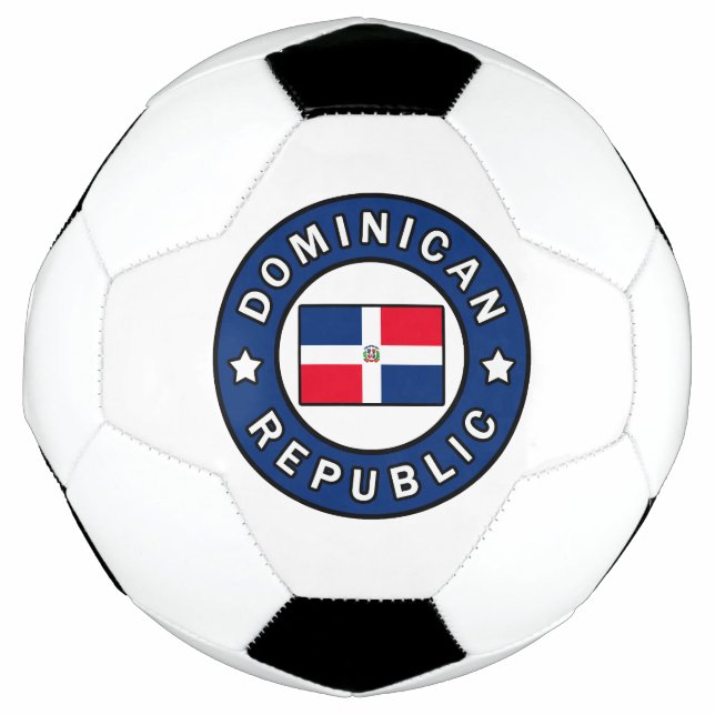 Dominican Republic Soccer Ball (Front)