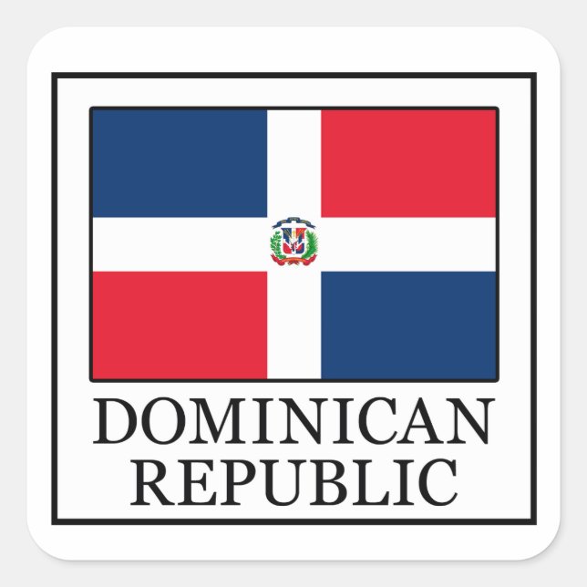 Dominican Republic sticker (Front)