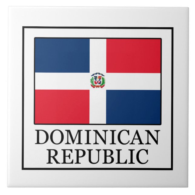 Dominican Republic Tile (Front)