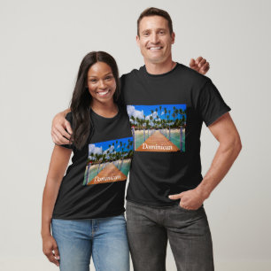 Dominican Republic Tropics Palms Palm Trees Sea T-Shirt