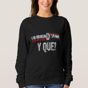 Dominicana Flag RD Dominican Republic Men Women Ca Sweatshirt