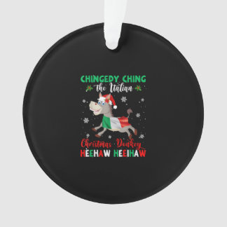 Dominick The Christmas Donkey-Italian Donkey Ornament