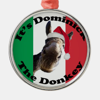 dominick the donkey metal tree decoration