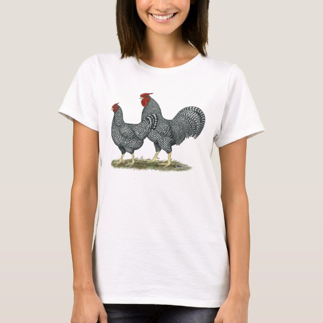 Dominique Chickens T-Shirt (Front)