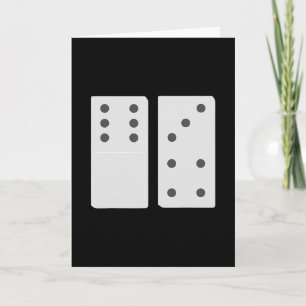 Domino 67 Matching Group Funny 6 And 7 Number Tile Card