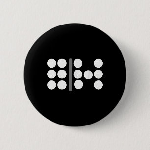 Domino 6 And 7 Matching 67 Dominos Group Costumes Cm Round Badge