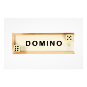 Domino box photo print
