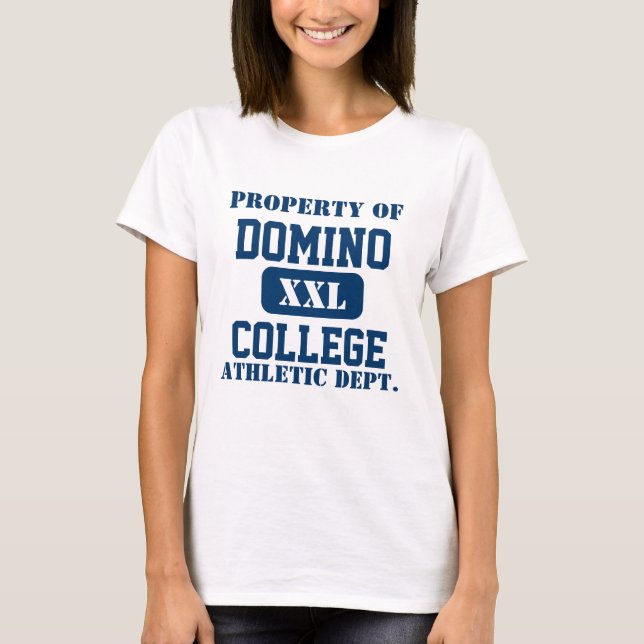 Domino College T-Shirt (Front)